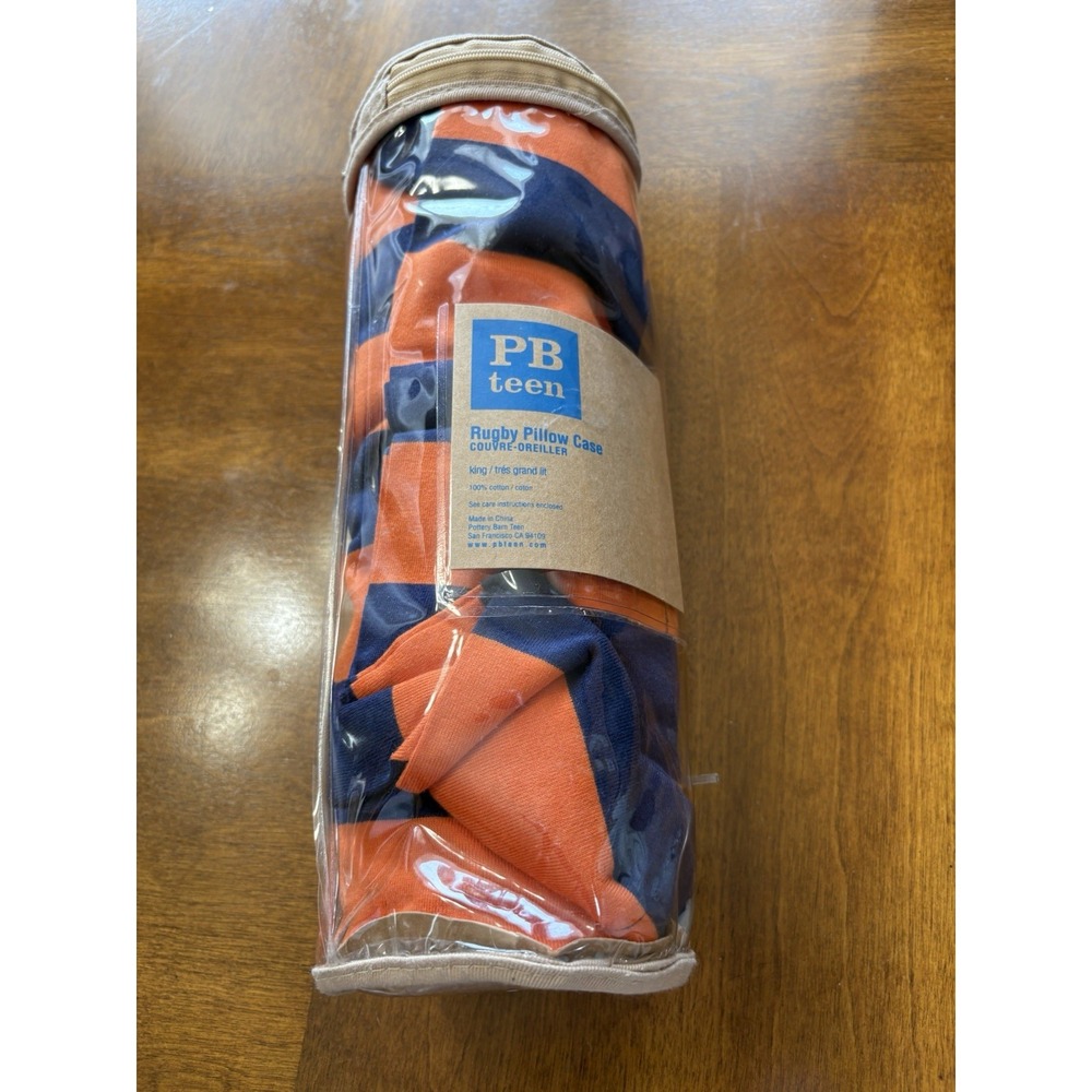 Pottery Barn Teen Dorm Rugby‎ King Pillowcase